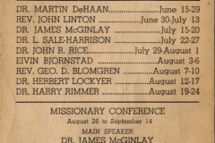 Tent Church Service